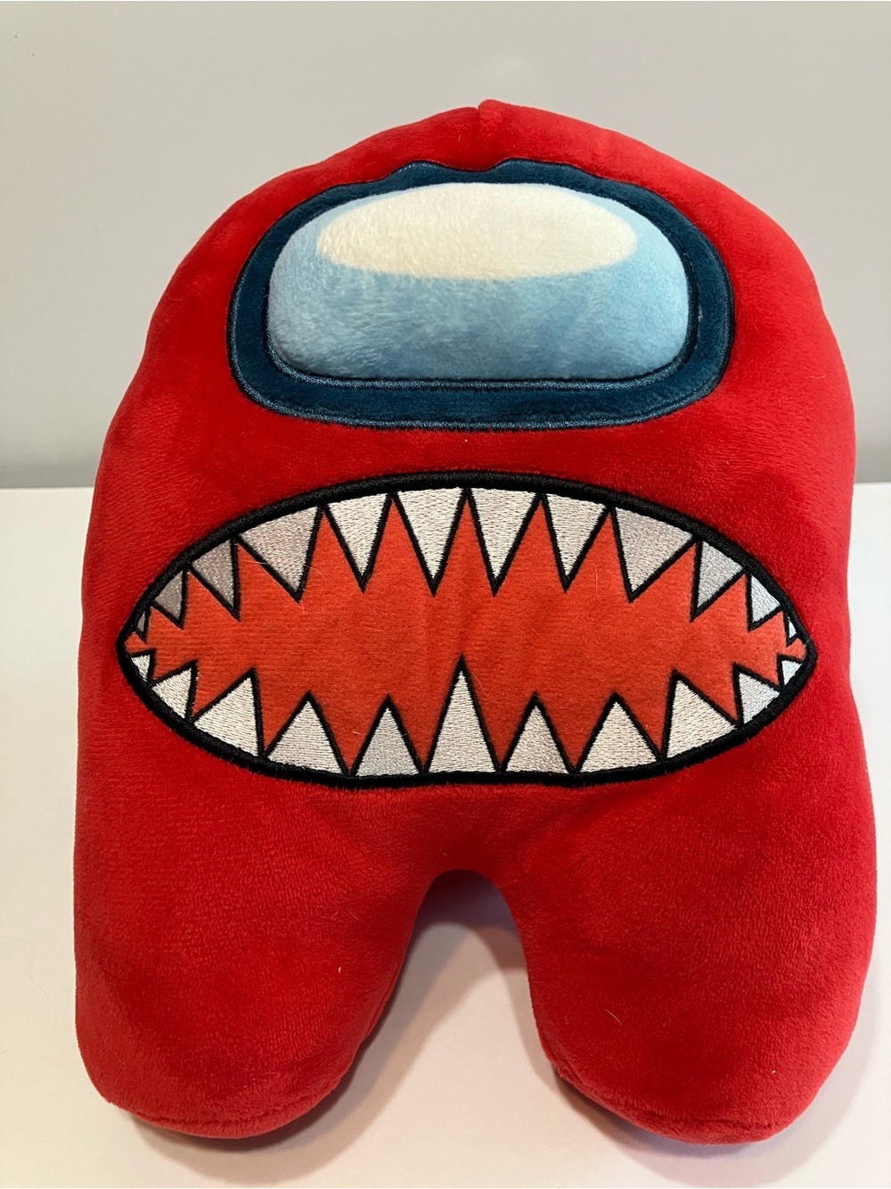 Red Plush Monster Among Us Style Pillow Plush